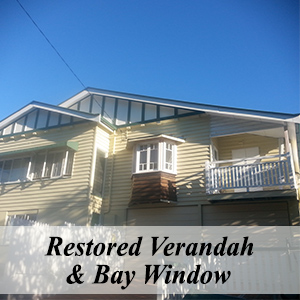 Restored Verandah & Bay Window